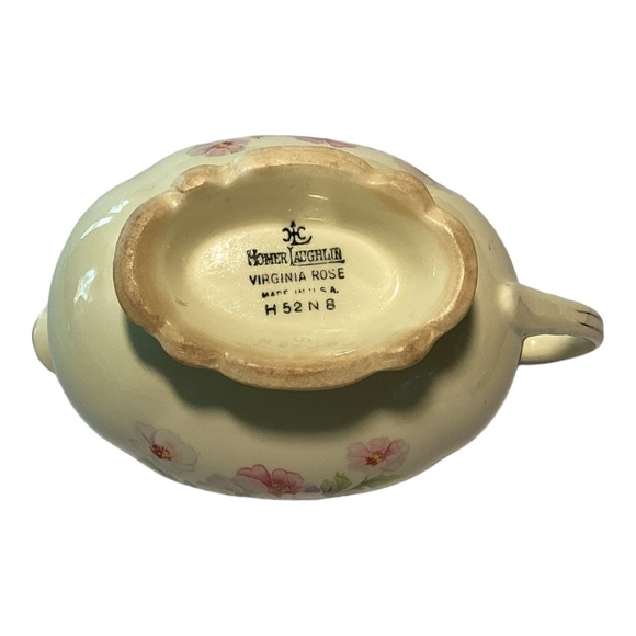 Homer Laughlin Virginia Rose  Gravy Boat Vintage - Picture 3 of 5